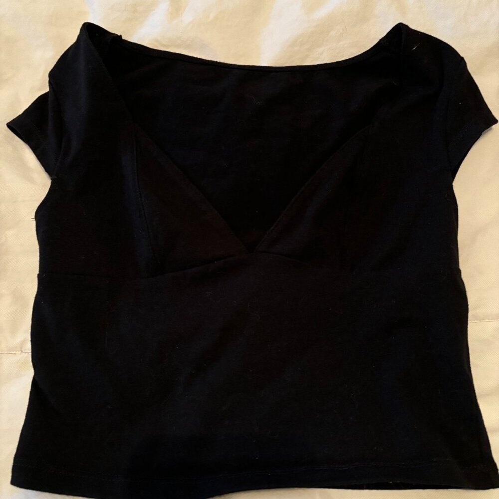 Short Sleeve Crop Top